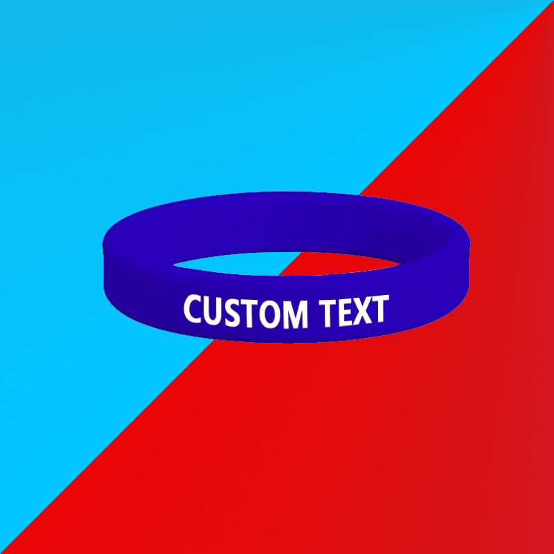 70pcs Custom Silicone Wristbands, Personalised Gift Set